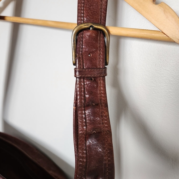 🌙Vintage Brown Leather Purse - Picture 6 of 12